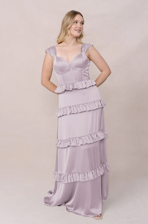 Sloane Satin Dress | Made To Order - Image 103