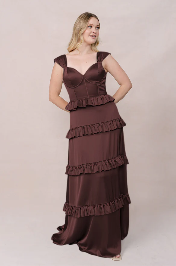 Sloane Satin Dress | Made To Order - Image 105