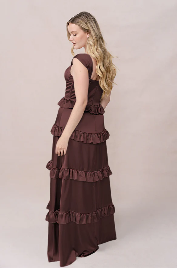 Sloane Satin Dress | Made To Order - Image 106