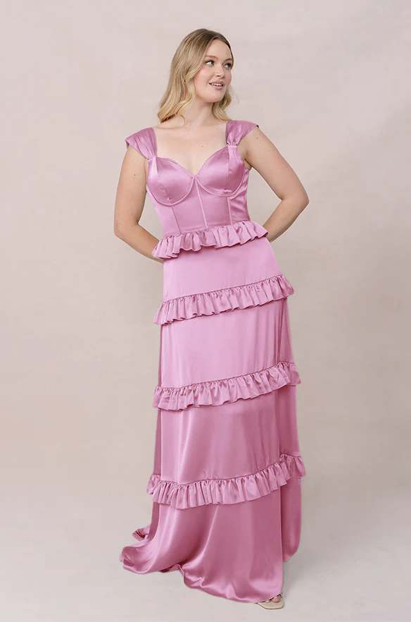 Sloane Satin Dress | Made To Order - Image 109