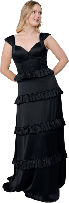 Sloane Satin Dress | Made To Order - Image 11