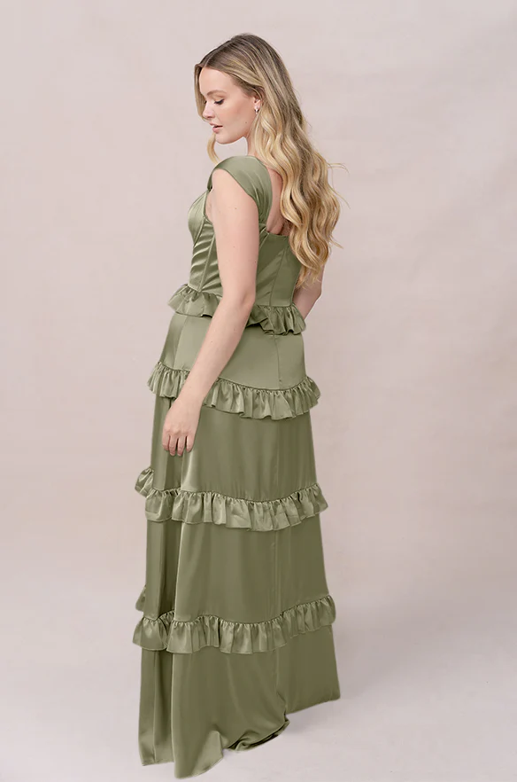 Sloane Satin Dress | Made To Order - Image 112