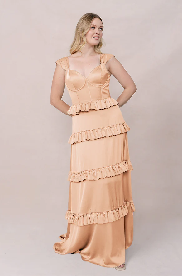 Sloane Satin Dress | Made To Order - Image 115