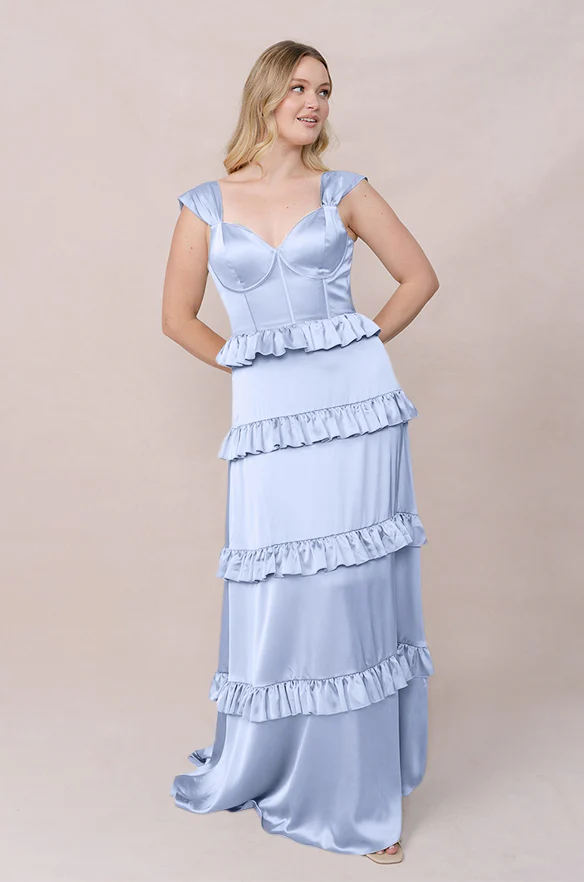 Sloane Satin Dress | Made To Order - Image 117