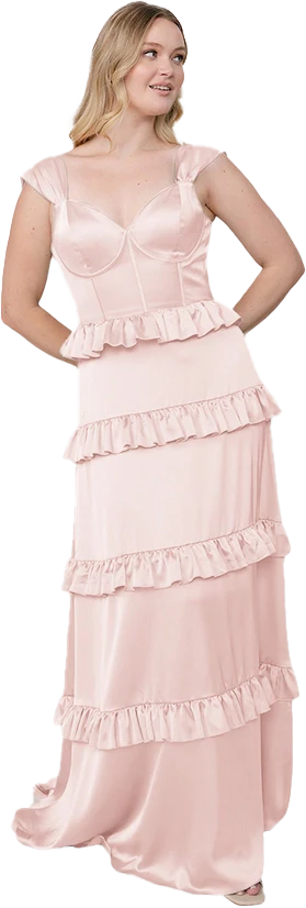 Sloane Satin Dress | Made To Order - Image 12