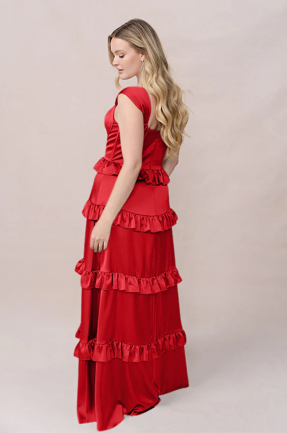 Sloane Satin Dress | Made To Order - Image 120