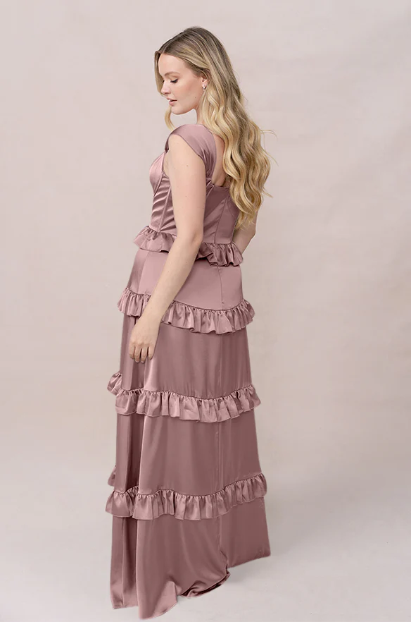 Sloane Satin Dress | Made To Order - Image 124