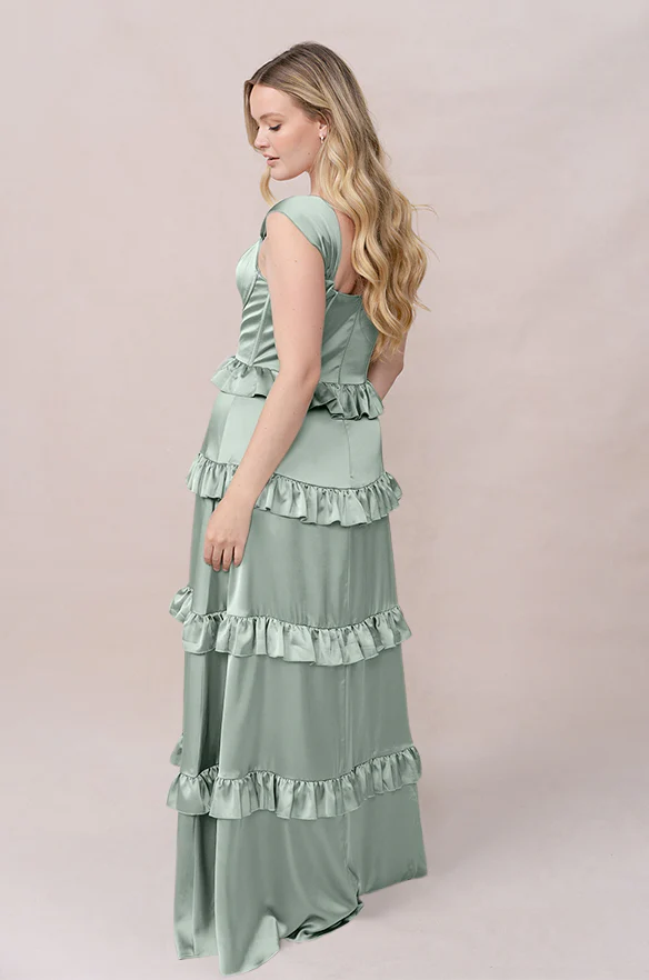 Sloane Satin Dress | Made To Order - Image 132