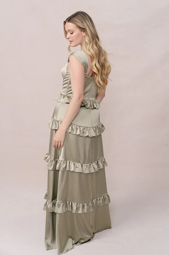 Sloane Satin Dress | Made To Order - Image 134