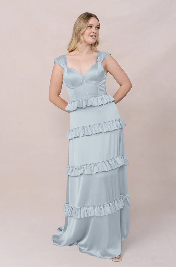 Sloane Satin Dress | Made To Order - Image 135