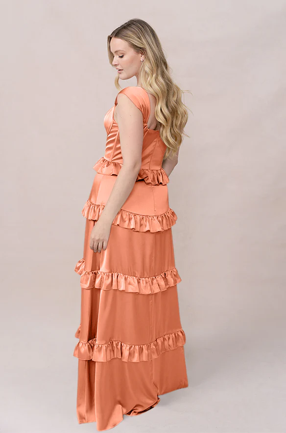 Sloane Satin Dress | Made To Order - Image 140