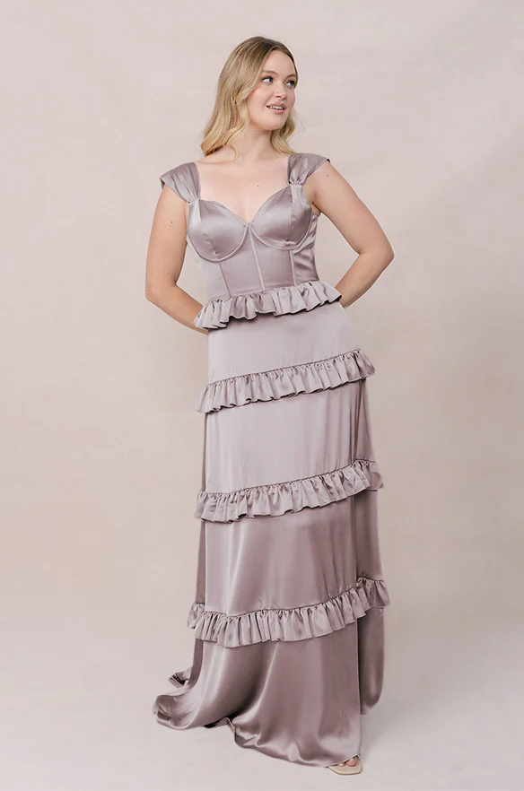 Sloane Satin Dress | Made To Order - Image 141
