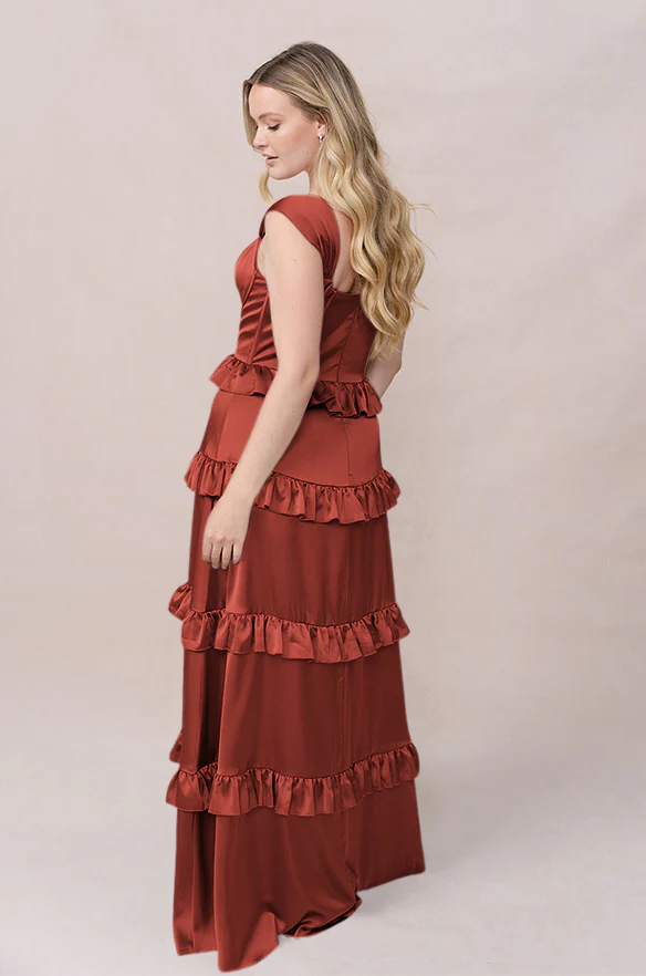 Sloane Satin Dress | Made To Order - Image 144