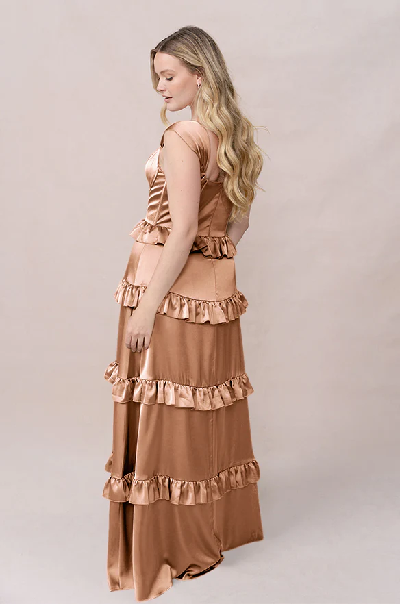 Sloane Satin Dress | Made To Order - Image 146