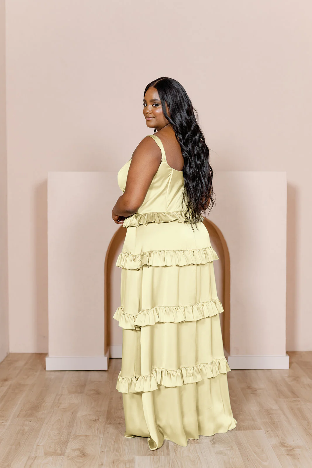 Sloane Satin Dress | Made To Order - Image 148