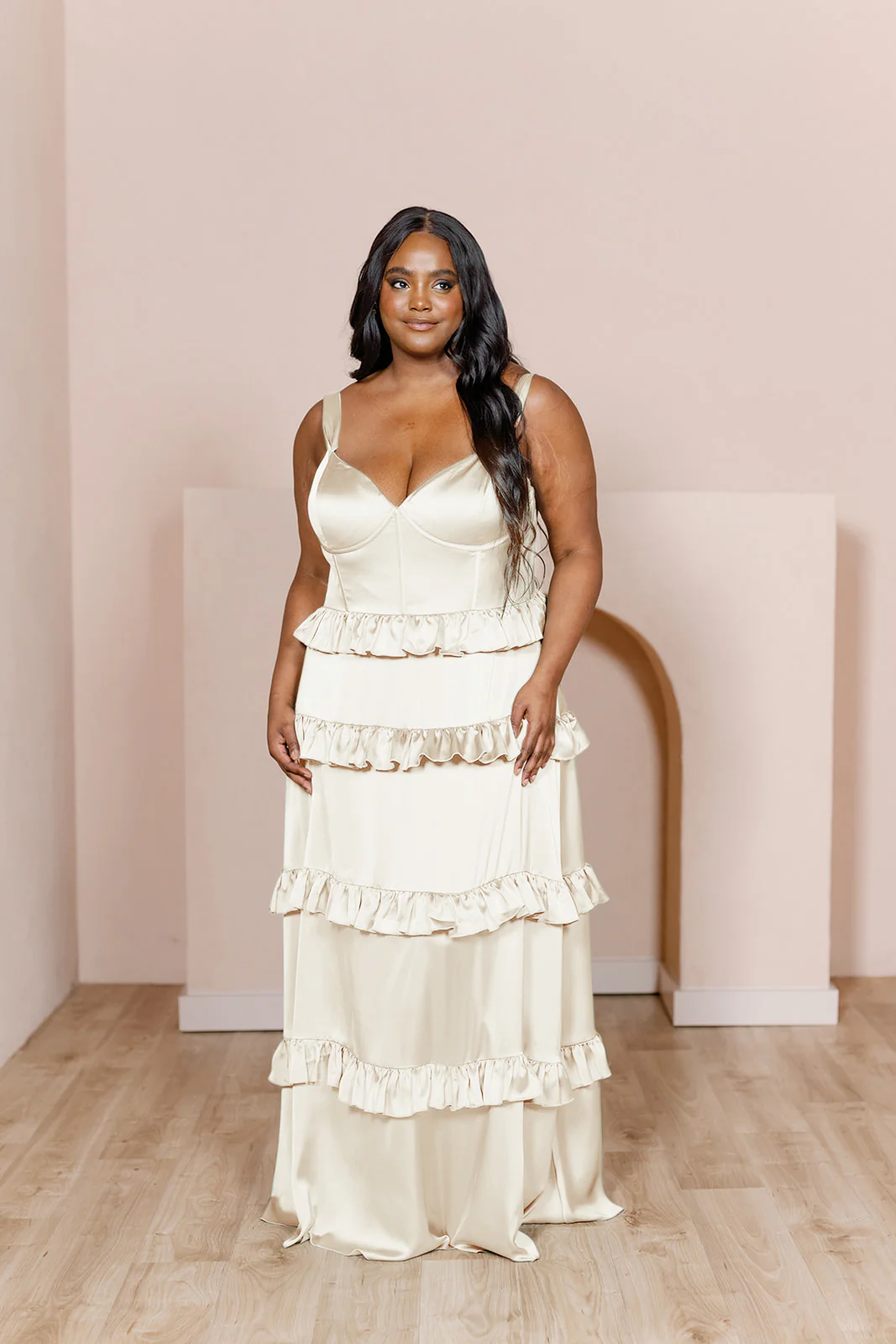 Sloane Satin Dress | Made To Order - Image 149