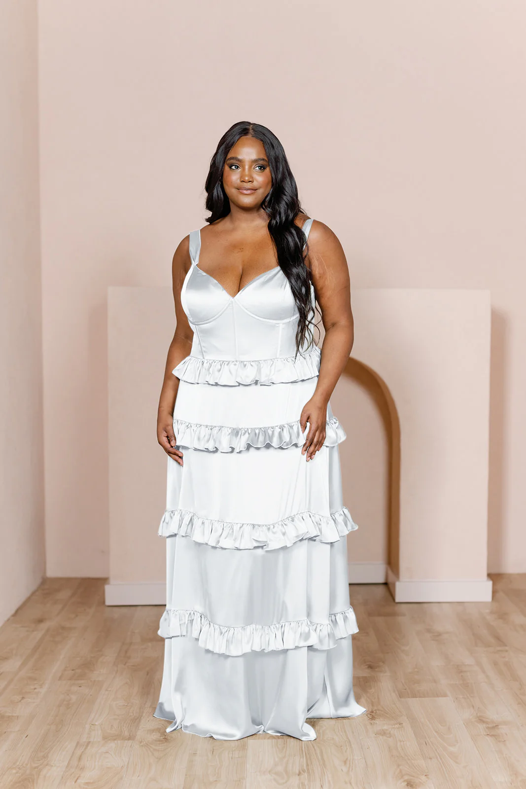 Sloane Satin Dress | Made To Order - Image 151