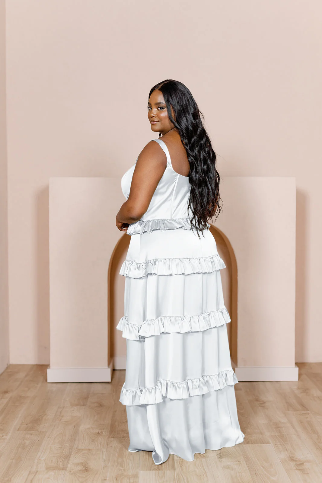 Sloane Satin Dress | Made To Order - Image 152