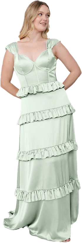 Sloane Satin Dress | Made To Order - Image 153