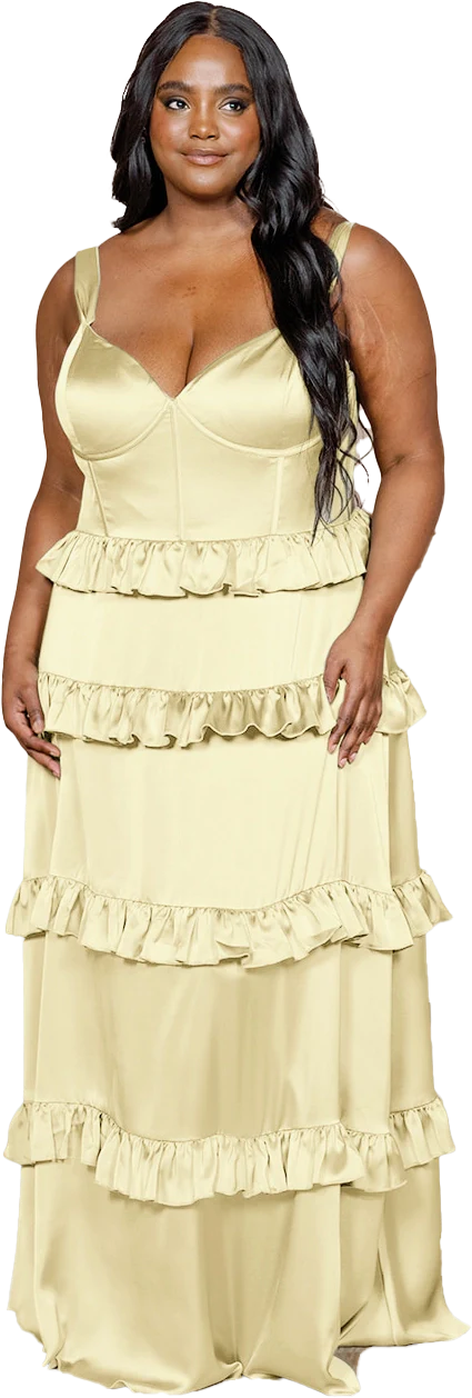 Sloane Satin Dress | Made To Order - Image 156