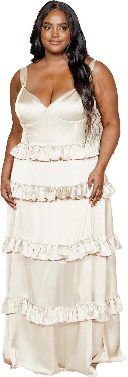 Sloane Satin Dress | Made To Order - Image 157