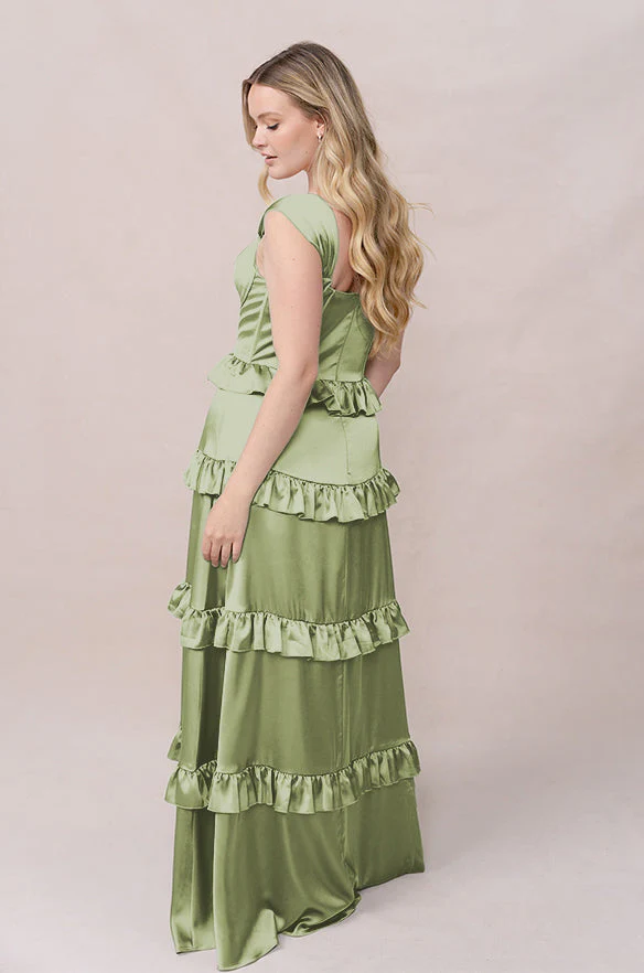 Sloane Satin Dress | Made To Order - Image 159