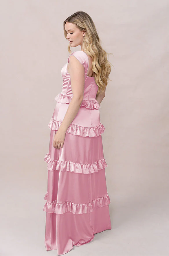 Sloane Satin Dress | Made To Order - Image 161