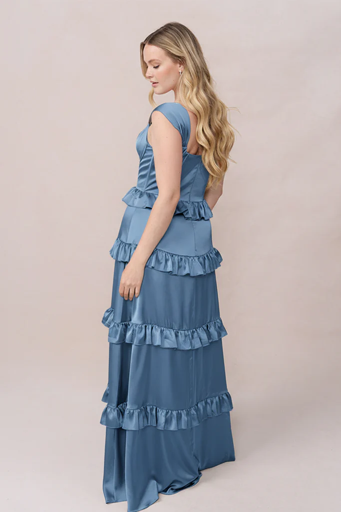 Sloane Satin Dress | Made To Order - Image 163