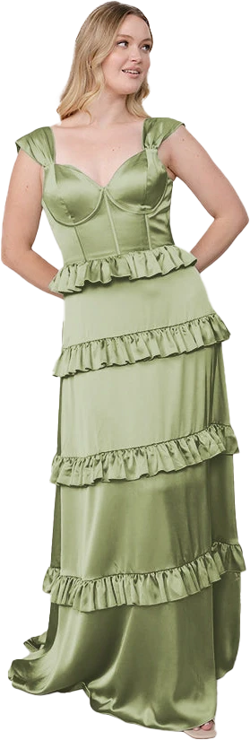 Sloane Satin Dress | Made To Order - Image 164