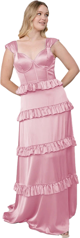 Sloane Satin Dress | Made To Order - Image 166