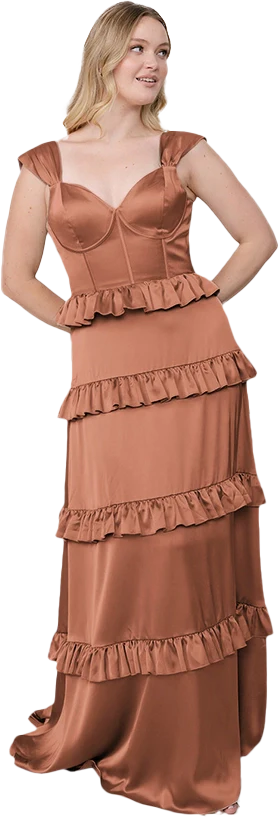 Sloane Satin Dress | Made To Order - Image 17