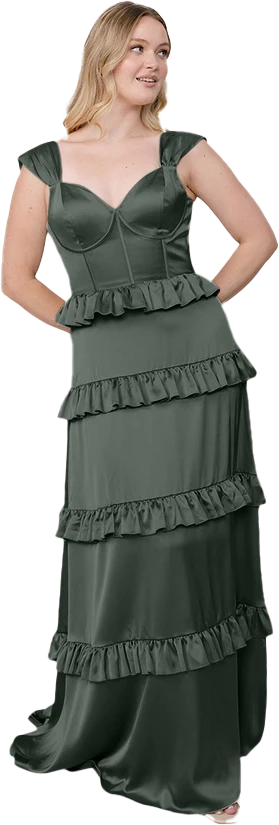 Sloane Satin Dress | Made To Order - Image 18