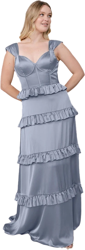 Sloane Satin Dress | Made To Order - Image 24