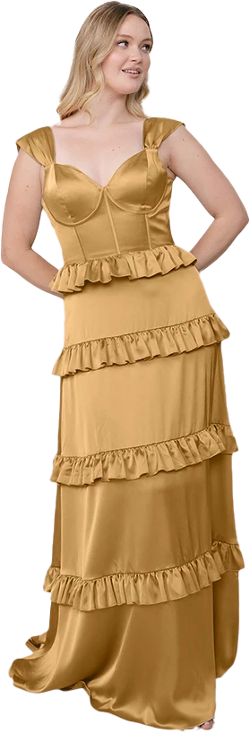 Sloane Satin Dress | Made To Order - Image 26