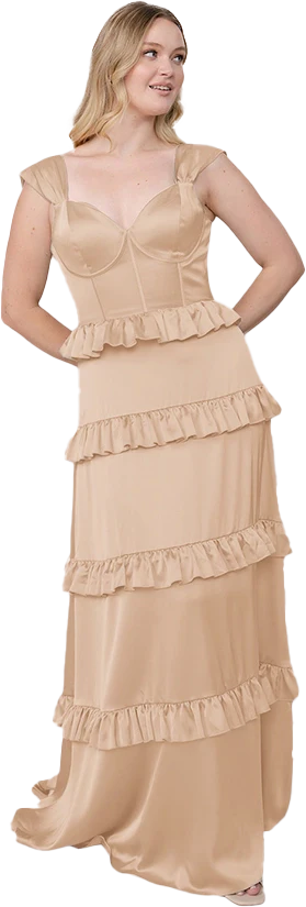 Sloane Satin Dress | Made To Order - Image 28