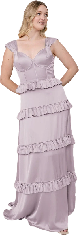 Sloane Satin Dress | Made To Order - Image 33