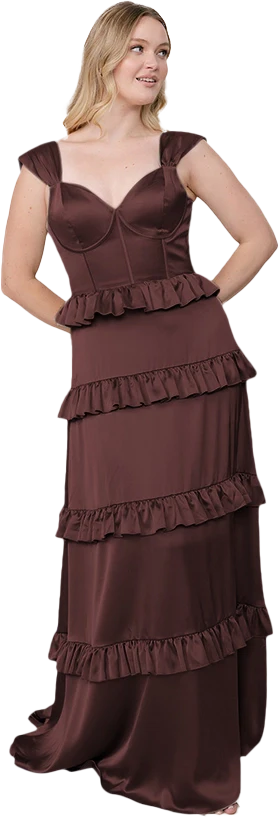 Sloane Satin Dress | Made To Order - Image 34