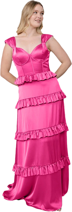 Sloane Satin Dress | Made To Order - Image 35