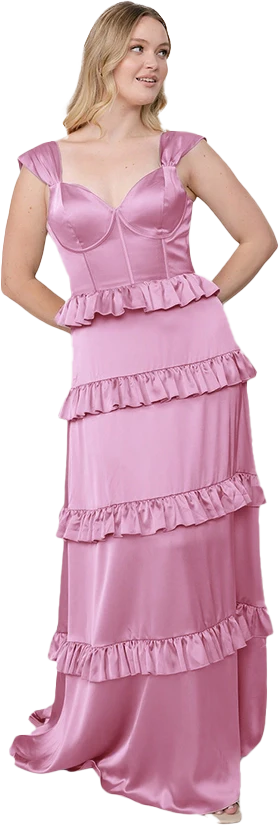 Sloane Satin Dress | Made To Order - Image 36