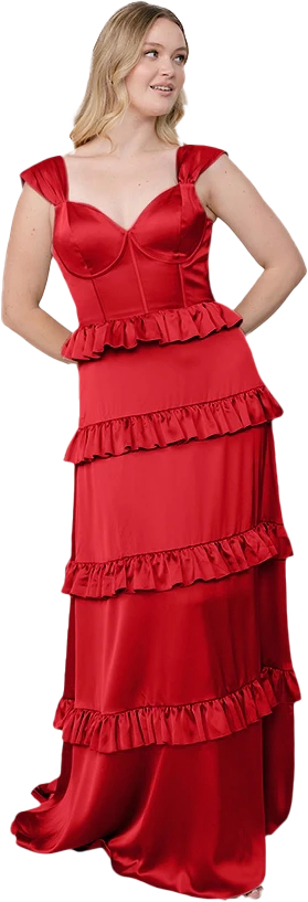 Sloane Satin Dress | Made To Order - Image 41