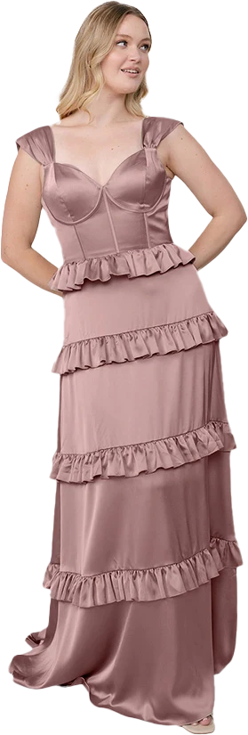 Sloane Satin Dress | Made To Order - Image 44