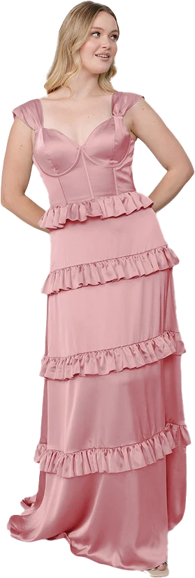 Sloane Satin Dress | Made To Order - Image 45