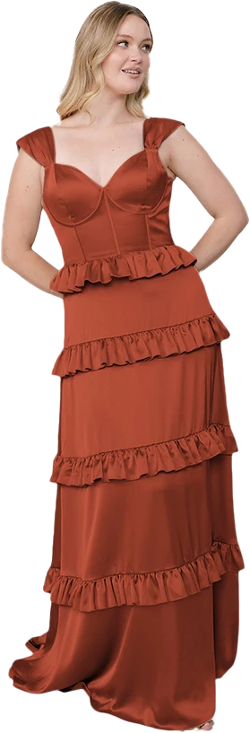 Sloane Satin Dress | Made To Order - Image 46