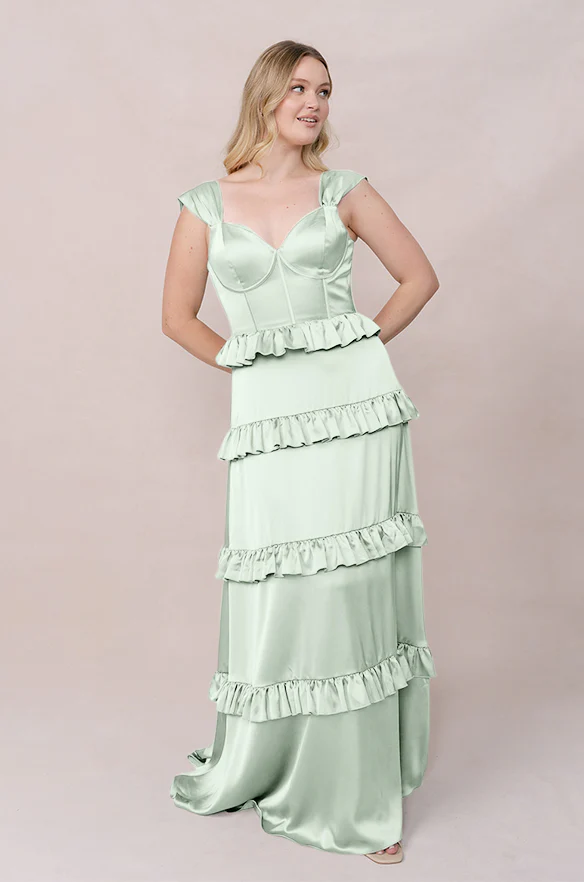 Sloane Satin Dress | Made To Order - Image 5