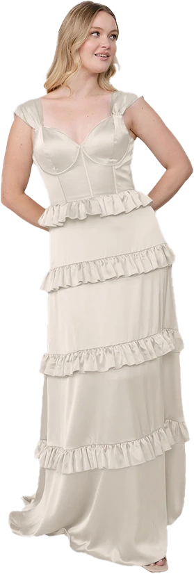 Sloane Satin Dress | Made To Order - Image 50