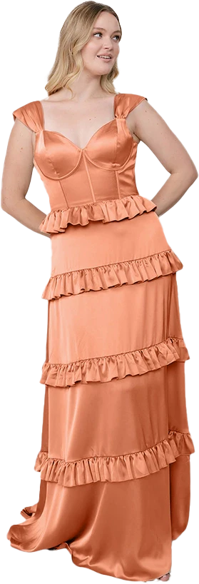 Sloane Satin Dress | Made To Order - Image 51