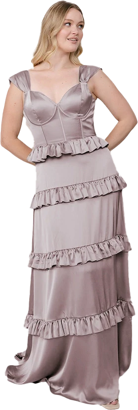 Sloane Satin Dress | Made To Order - Image 52