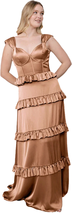 Sloane Satin Dress | Made To Order - Image 54