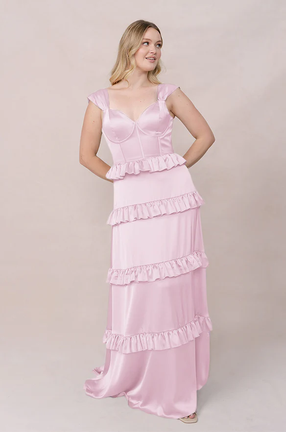 Sloane Satin Dress | Made To Order - Image 55