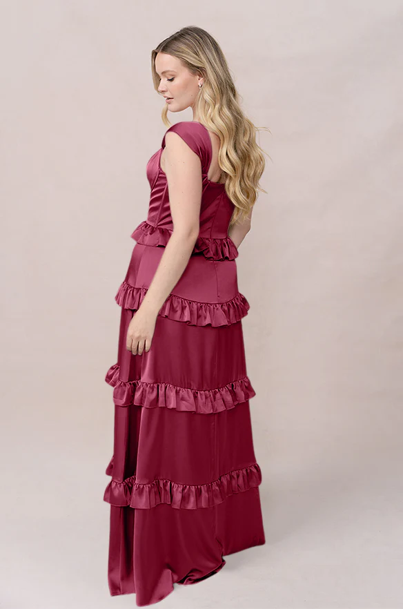 Sloane Satin Dress | Made To Order - Image 58